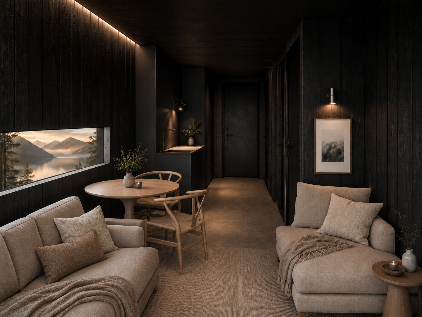 VALOARA Premium Nest moderni skandinaavinen siluetti