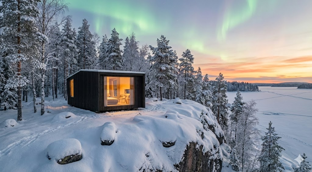 VALOARA Premium Nest jylhän kallion päällä