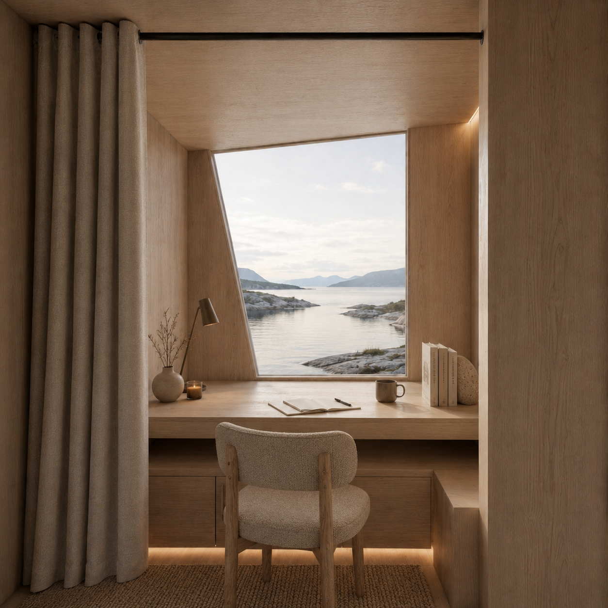 VALOARA Premium Nest panoraamamaisema tunturiluontoon